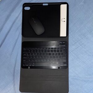 Black Tablet Keyboard with Trackpad